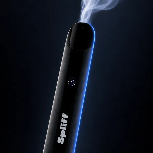 Vapor saliendo de la boquilla de la Magic Vape