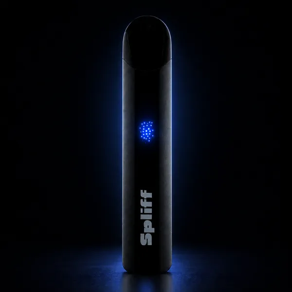 LED Smart Halo encendido en azul