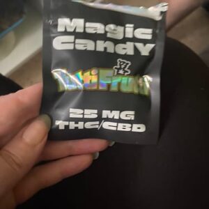 Opinión de cliente Magic Candy - Bonbons THC - 100 MG con foto - Spliff