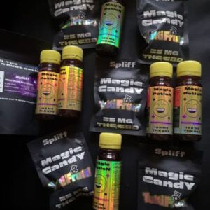 Opinión de cliente Magic Candy - Bonbons THC - 100 MG con foto - Spliff