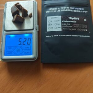 Opinión de cliente Choco Hash - 80% con foto - Spliff