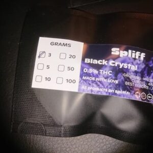 Opinión de cliente Black Crystal 80 % con foto - Spliff