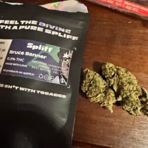 Opinión de cliente Bruce Banner con foto - Spliff