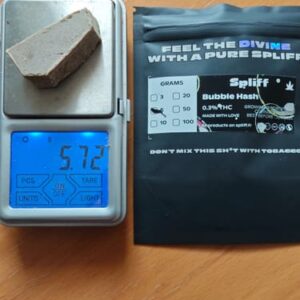 Opinión de cliente Bubble Hash - 85 % con foto - Spliff