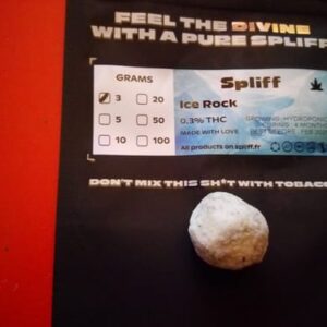Opinión de cliente Ice Rock 90% con foto - Spliff
