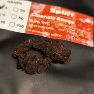 Opinión de cliente Libanais Rouge - 50% con foto - Spliff