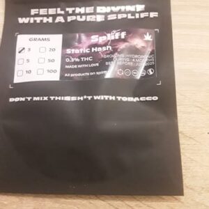 Opinión de cliente Static Hash - 70% CBN con foto - Spliff