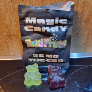 Opinión de cliente Magic Candy - Bonbons THC - 100 MG con foto - Spliff