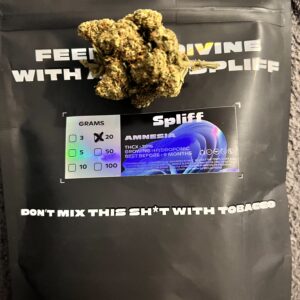 Opinión de cliente Amnesia - 30% THCX con foto - Spliff