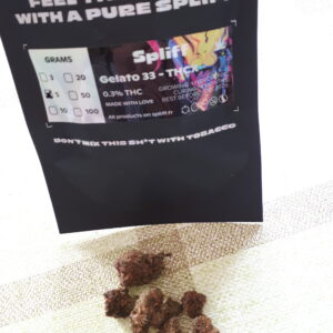 Opinión de cliente Gelato 33 - 25% THCX con foto - Spliff