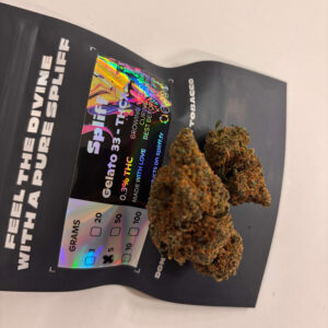 Opinión de cliente Gelato 33 - 25% THCX con foto - Spliff