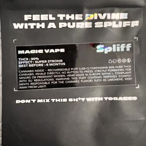 Opinión de cliente Magic Vape con foto - Spliff