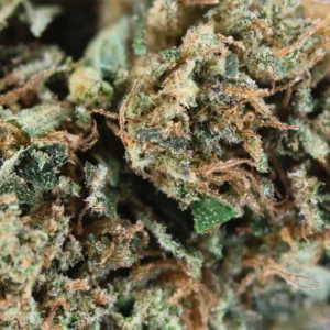 Dark Saphir – flor de CBD de Spliff, primer plano