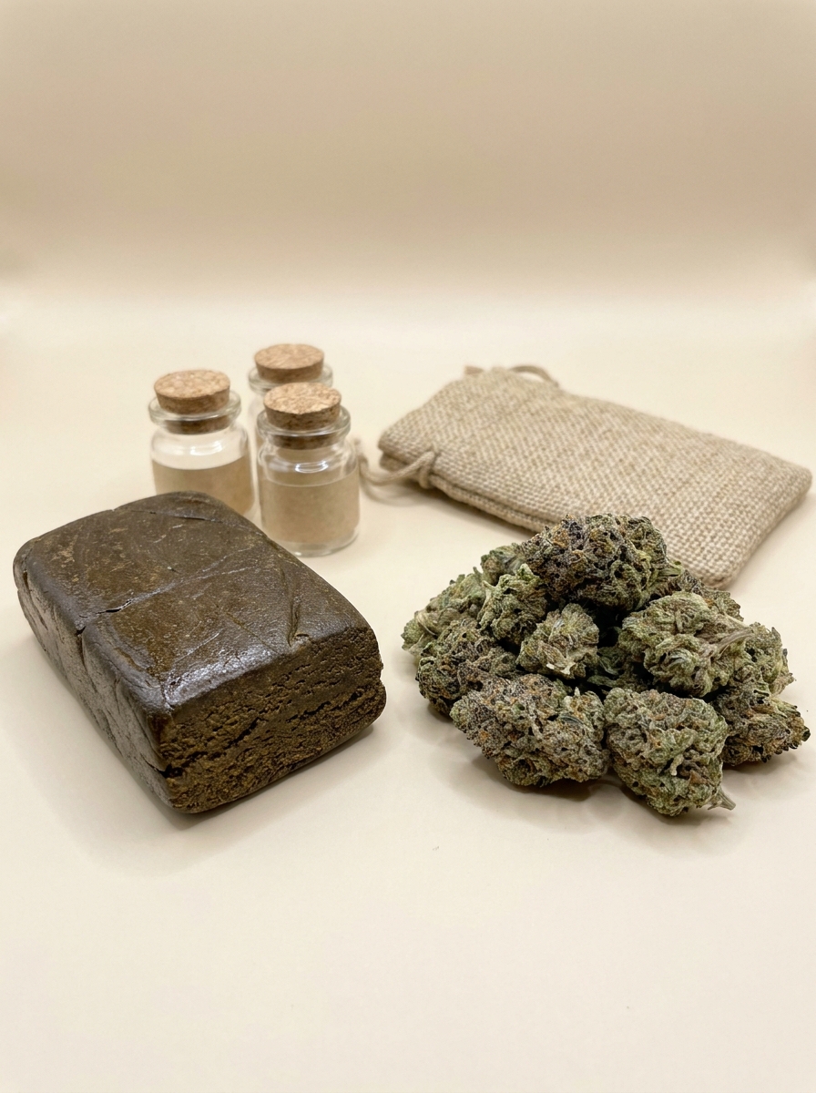 Foto de producto: Diferencia entre hachis y marihuana