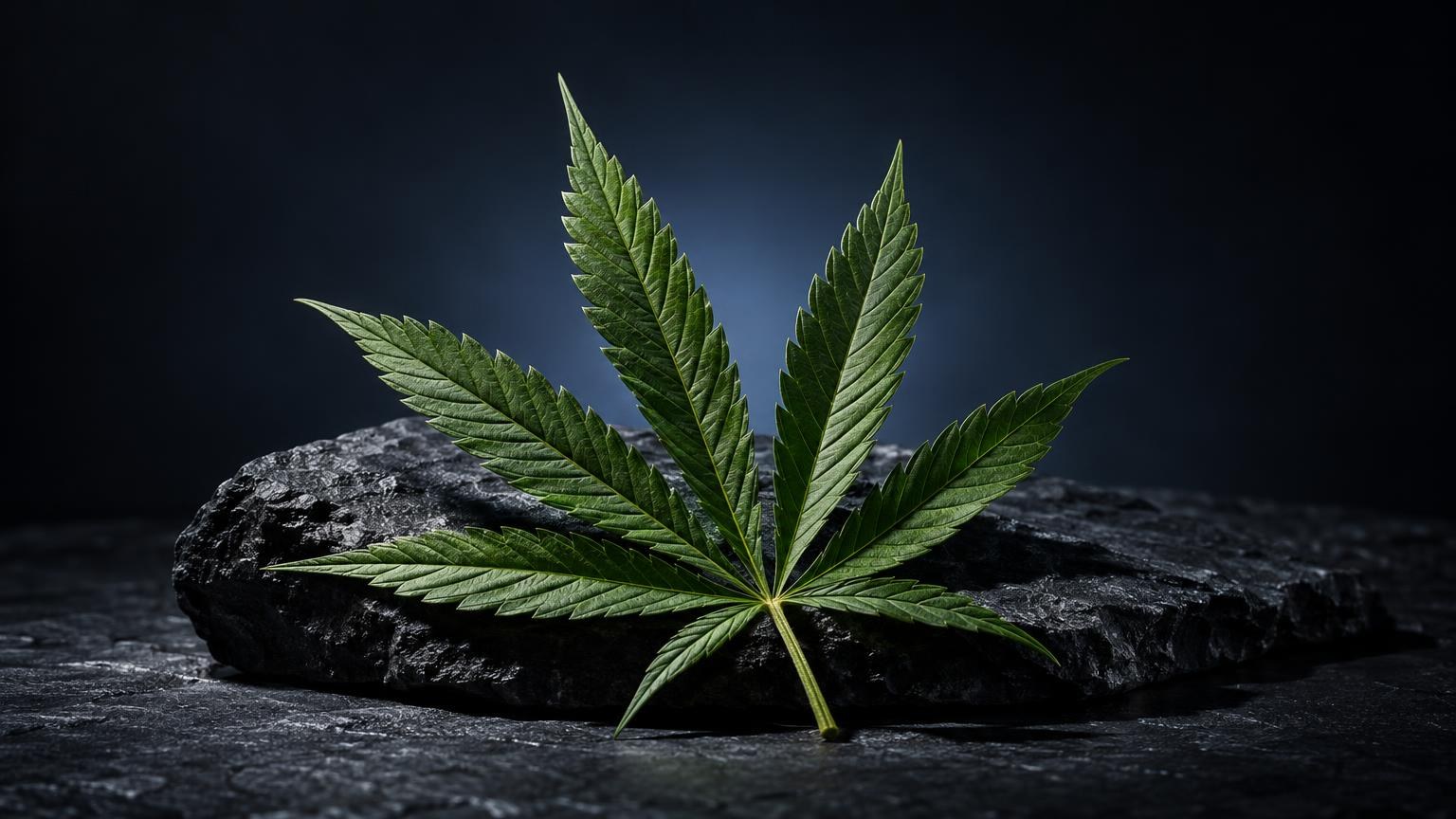 Primer plano con luz natural sobre El CBD es legal en España