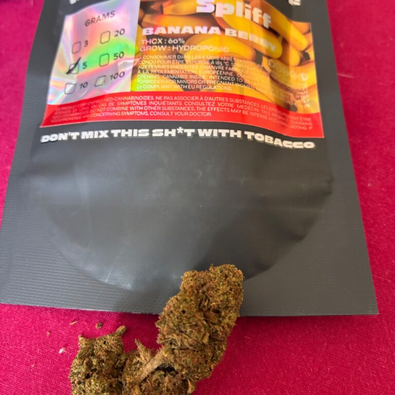 Click to view full screen Opinión de cliente Banana Berry con foto - Spliff