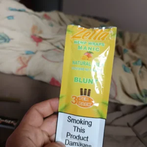 Opinión de cliente Blunt Zelta Hemp Wraps con foto - Spliff
