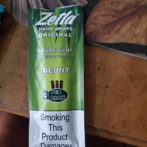 Opinión de cliente Blunt Zelta Hemp Wraps con foto - Spliff
