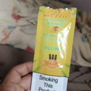 Opinión de cliente Blunt Zelta Hemp Wraps con foto - Spliff