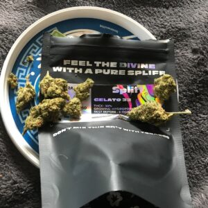 Opinión de cliente Gelato 33 - 25% THCX con foto - Spliff