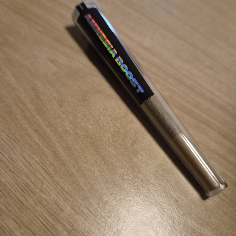 Opinión de cliente Porro de THCX pre-enrollado - Amnesia Boost con foto - Spliff
