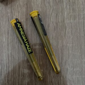 Opinión de cliente Porro de CBD pre-enrollado - Amnesia con foto - Spliff