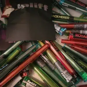 Opinión de cliente Porro de THCX pre-enrollado - Zkittlez con foto - Spliff
