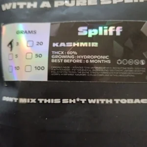 Opinión de cliente Kashmir Hash con foto - Spliff