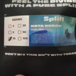 Opinión de cliente Keta Dream con foto - Spliff