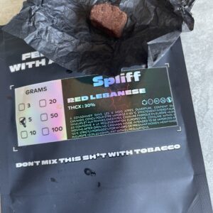 Opinión de cliente Libanés Rojo – 30% THCX con foto - Spliff
