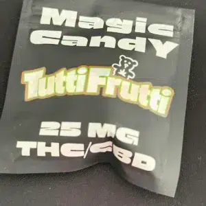 Opinión de cliente Magic Candy - Bonbons THC - 100 MG con foto - Spliff