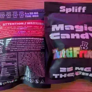 Opinión de cliente Magic Candy - Bonbons THC - 100 MG con foto - Spliff