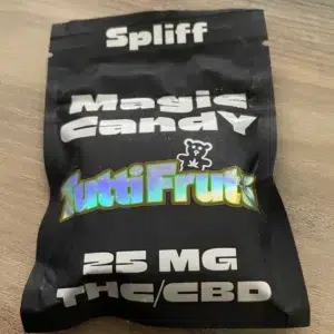 Opinión de cliente Magic Candy - Bonbons THC - 100 MG con foto - Spliff