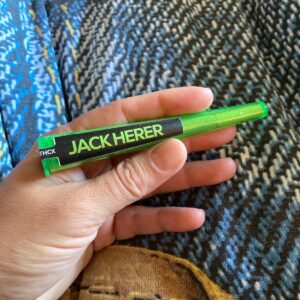 Opinión de cliente Porro de THCX pre-enrollado - Jack Herer con foto - Spliff