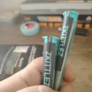 Opinión de cliente Porro de THCX pre-enrollado - Zkittlez con foto - Spliff