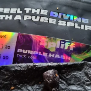 Opinión de cliente Purple Hash con foto - Spliff