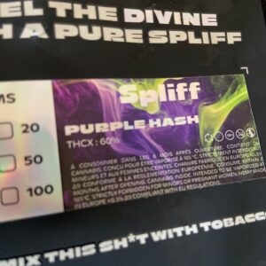 Opinión de cliente Purple Hash con foto - Spliff