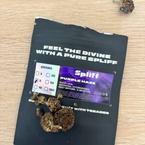 Opinión de cliente Purple Haze - 25% THCX con foto - Spliff
