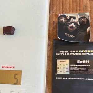 Opinión de cliente Libanais Rouge - 30% THCX con foto - Spliff