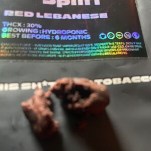 Opinión de cliente Libanais Rouge - 30% THCX con foto - Spliff