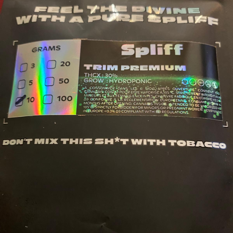 Click to view full screen Opinión de cliente Trim Premium con foto - Spliff
