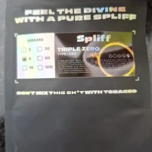 Opinión de cliente Triple Zero – 80% con foto - Spliff