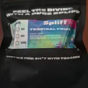 Opinión de cliente Tropical Fruit - 30% THCX con foto - Spliff