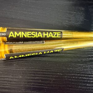 Opinión de cliente Porro de CBD pre-enrollado - Amnesia con foto - Spliff