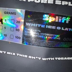 Opinión de cliente White Ice O Lator - 30% THCX con foto - Spliff
